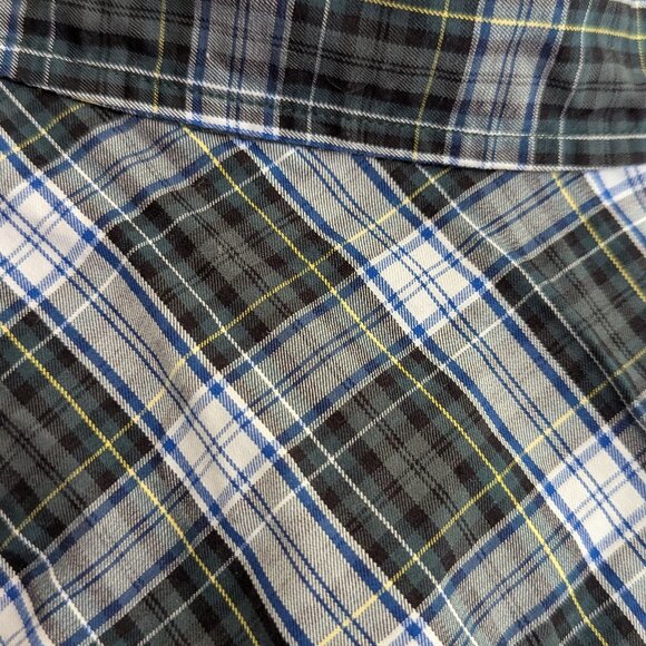 J Crew Plaid long sleeved button up shirt Size 14 - Picture 7 of 14